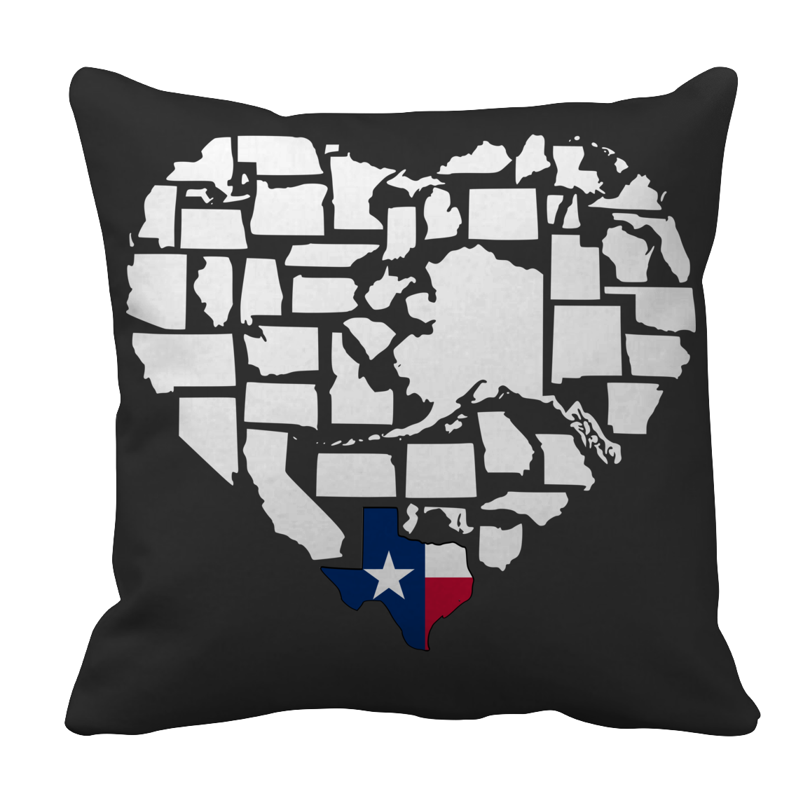 Texas T-shirt - Deep In The Heart Is Texas - My State Shirts