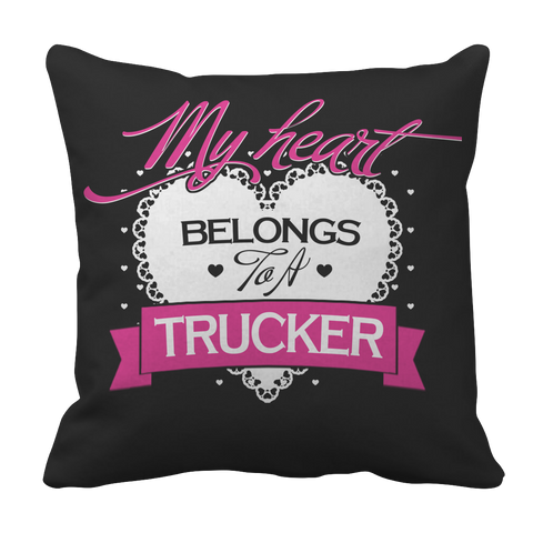 Limited Edition - My Heart Belongs to A Trucker