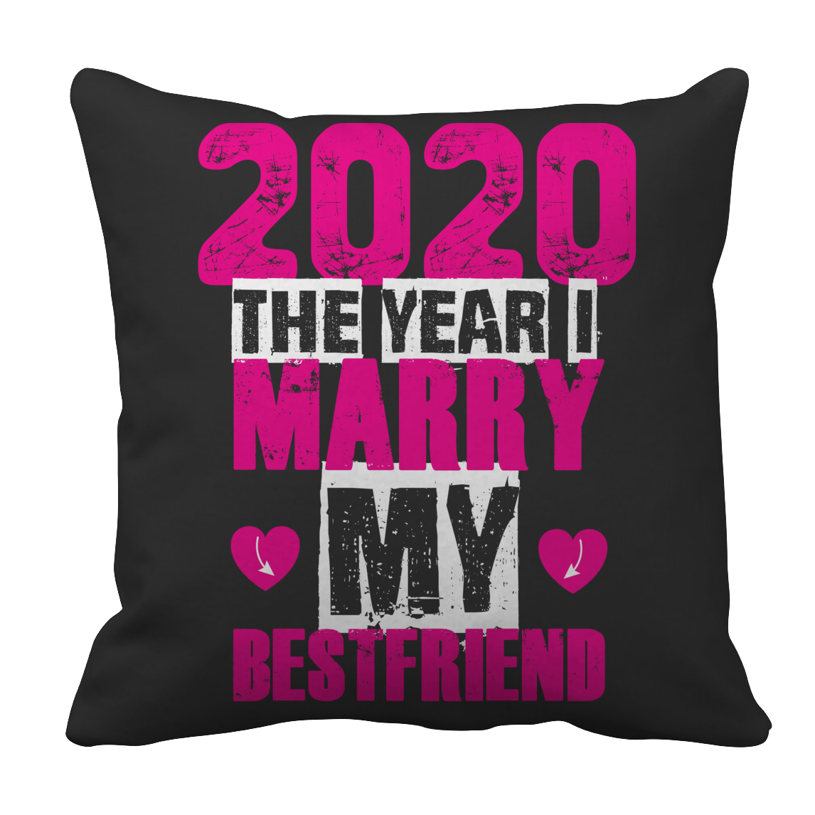 Limited Edition - 2020 marry best friend (pink / black)