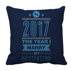 Limited Edition - 2017 The Year I Marry My Bestfriend ( white shirt )