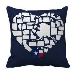 Texas T-shirt - Deep In The Heart Is Texas - My State Shirts
