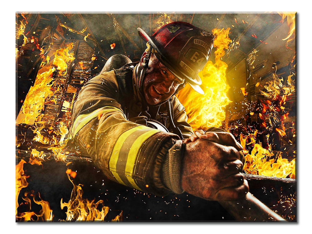 Firemen Rescue - 1 panel