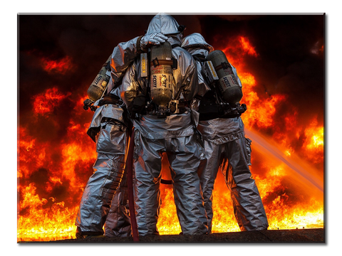 Firefighters 2 - 1 panel