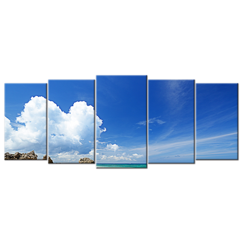 Sunny Sky - 5 Panels L