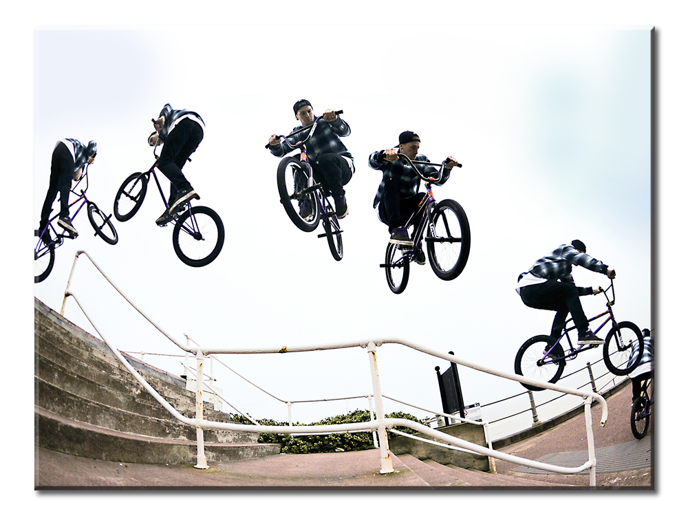 BMX Stunt - 1 panel