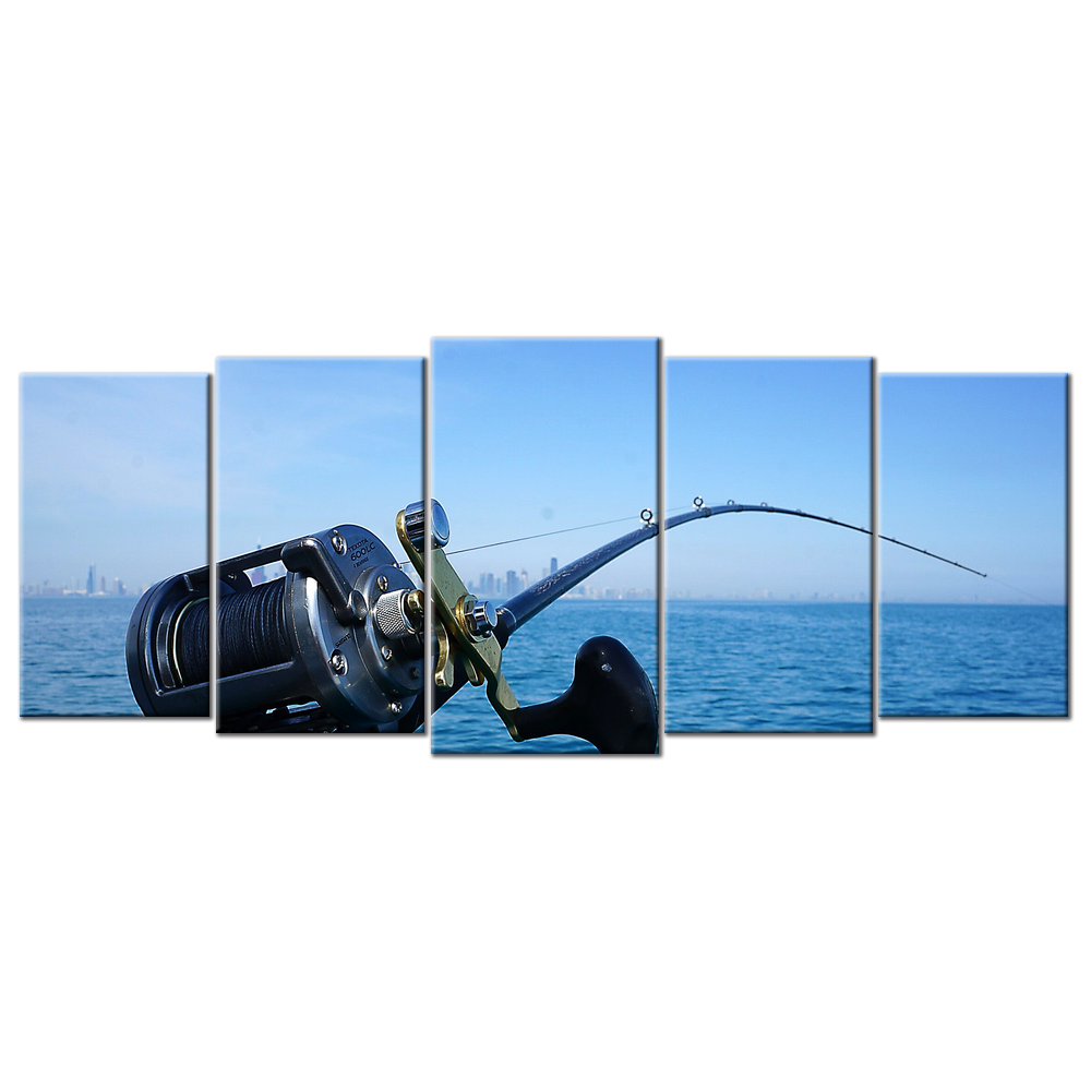 Fishing Rod - 5 Panels XL