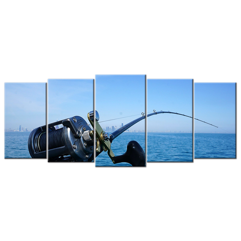 Fishing Rod - 5 Panels XL