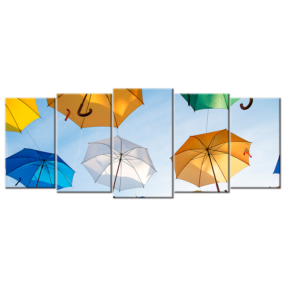 Flying Umbrellas - 5 Panels XL
