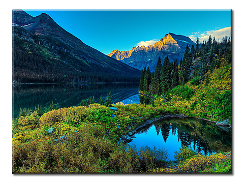 Lake Mountain Scenery - 1 panel