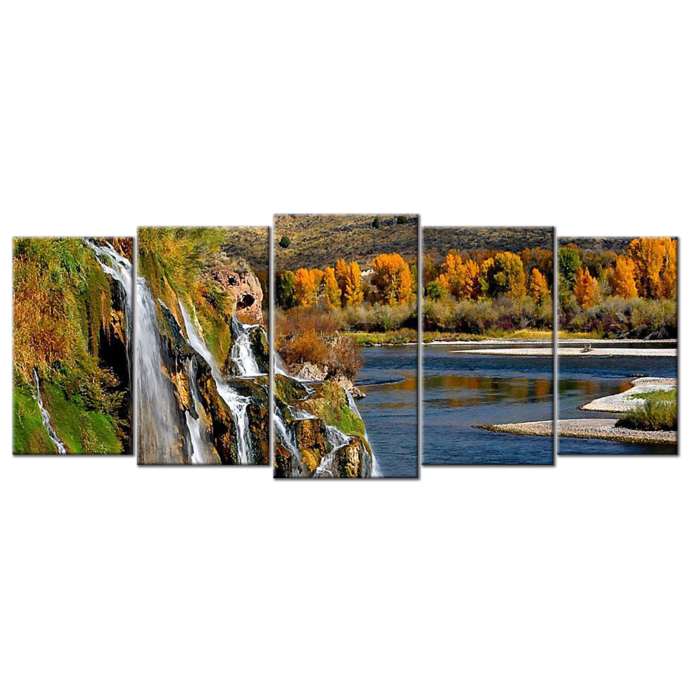 Waterfall - 5 panels L