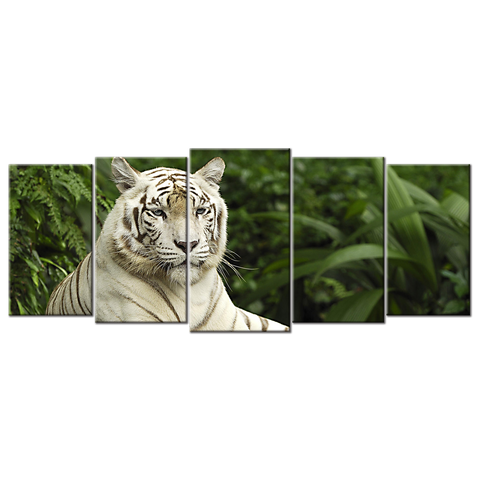 Singapore Tigris Panthera Tiger  - 5 panels L