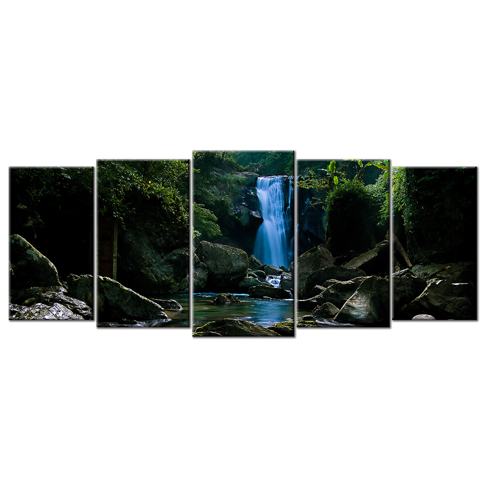 Waterfalls - 5 panels XL
