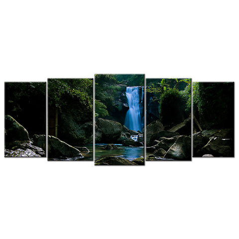 Waterfalls - 5 panels XL