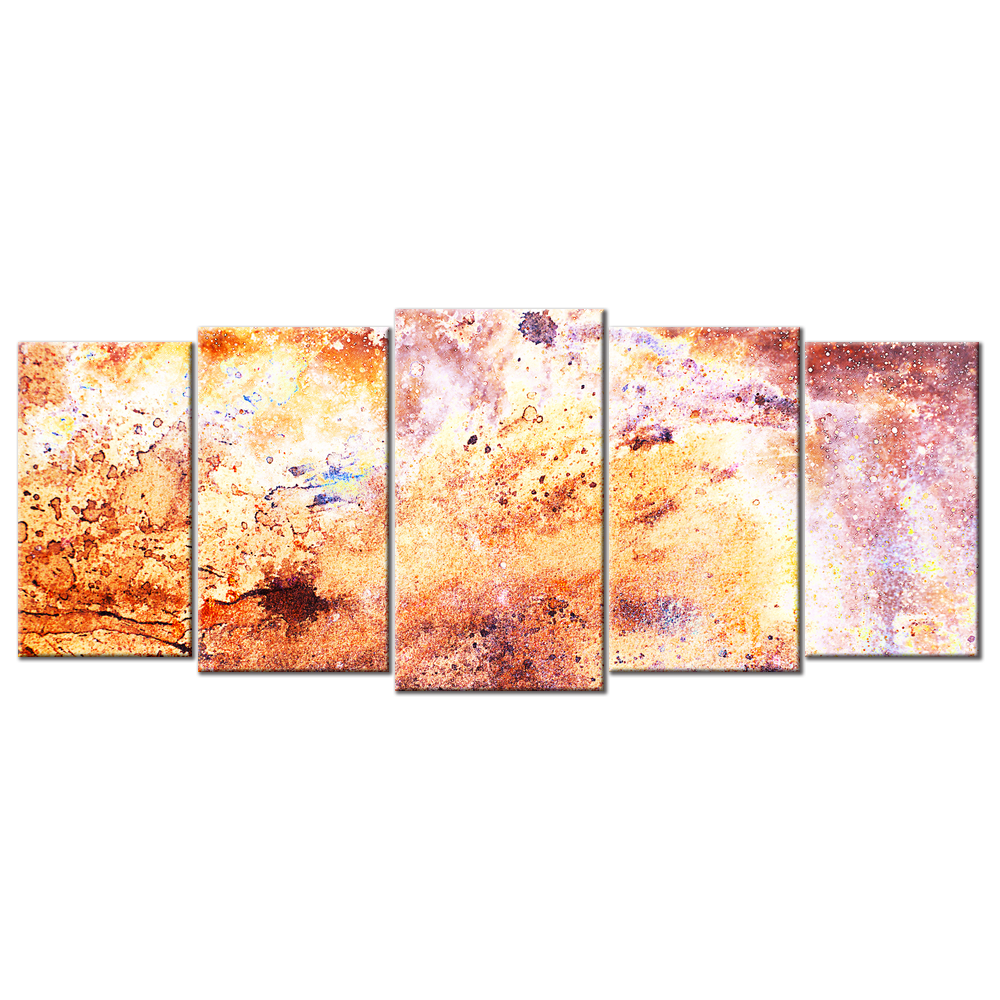 Watercolor Abstract - 5 Panels XL