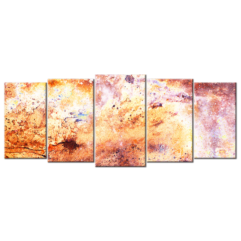 Watercolor Abstract - 5 Panels XL