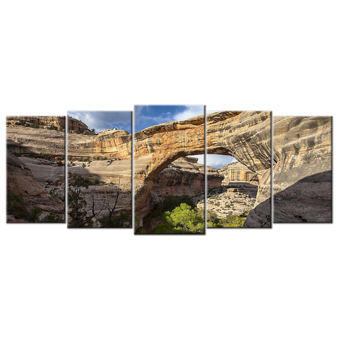 Mountains Rocks Sky Summer - 5 Panels L