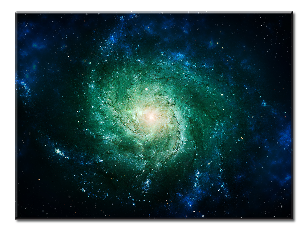 Fantasy Beautiful Space Nebula - 1 panel XL