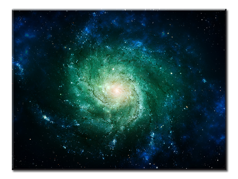 Fantasy Beautiful Space Nebula - 1 panel XL