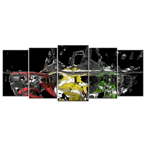 Vegetable Water Splash - 5 panels L