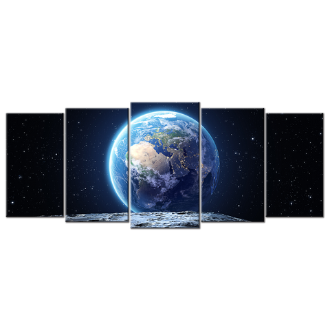 Beautiful Earth - 5 panels