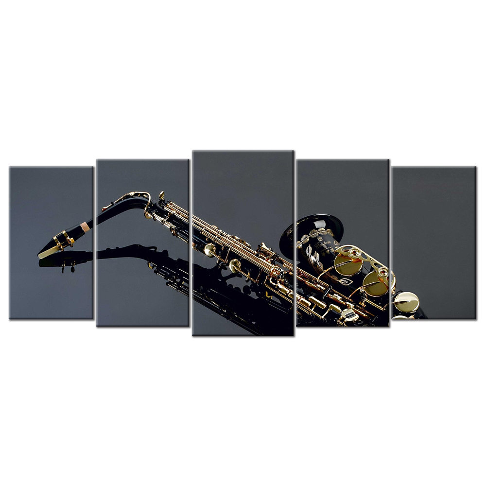 Instrument Saxophone Jazz - 5 Panels L