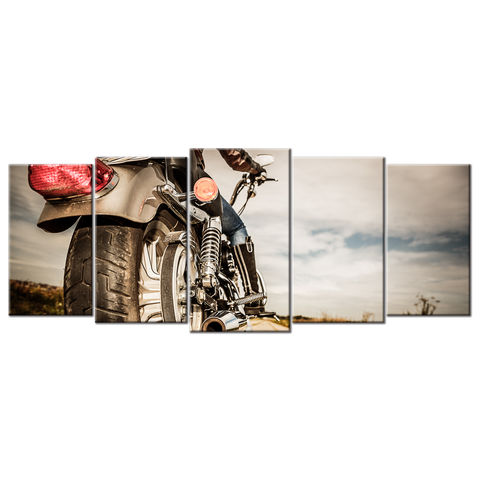 Motorcycle 2 - 5 panels XL