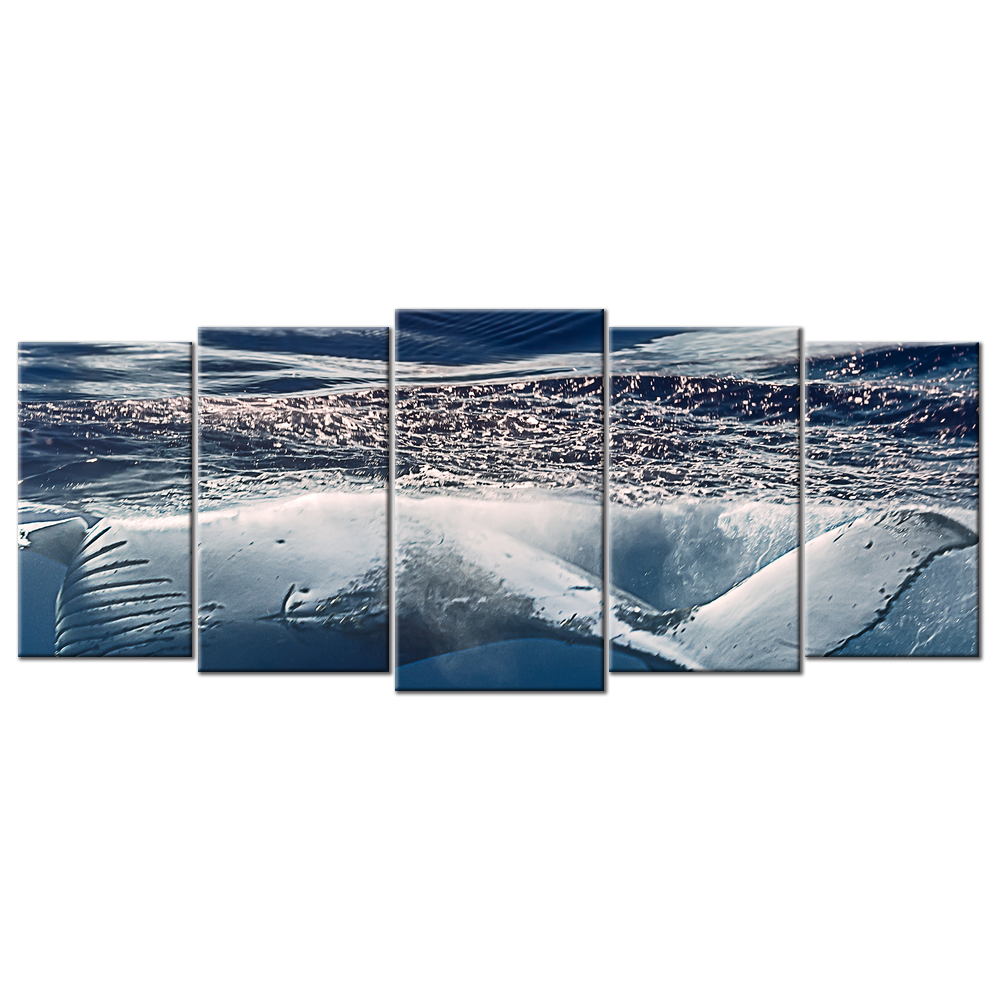 Humpback Whales - 5 panels L