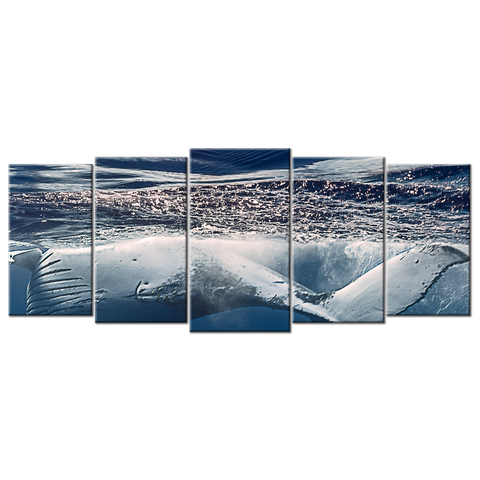 Humpback Whales - 5 panels L