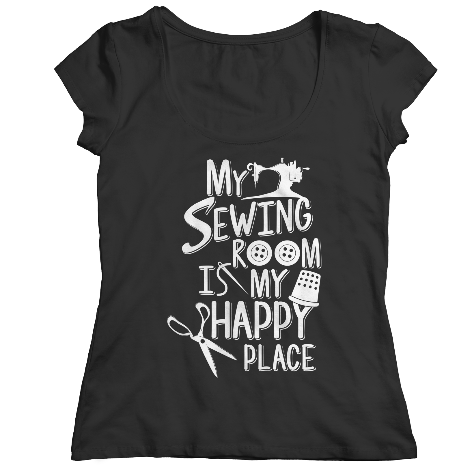 My Sewing Room Is My Happy Place