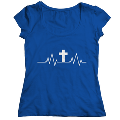 Christian Heartbeat Cross