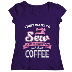 Sew And Drink Coffee