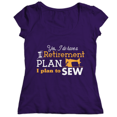 Sewing Retirement Plan