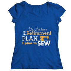 Sewing Retirement Plan