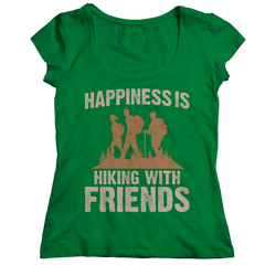 Happiness Is Hiking With Friends