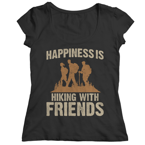 Happiness Is Hiking With Friends