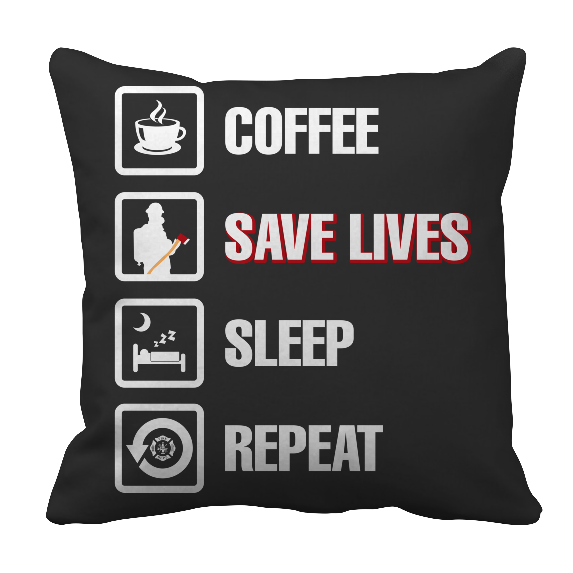 Coffee Save Lives Sleep Repeat